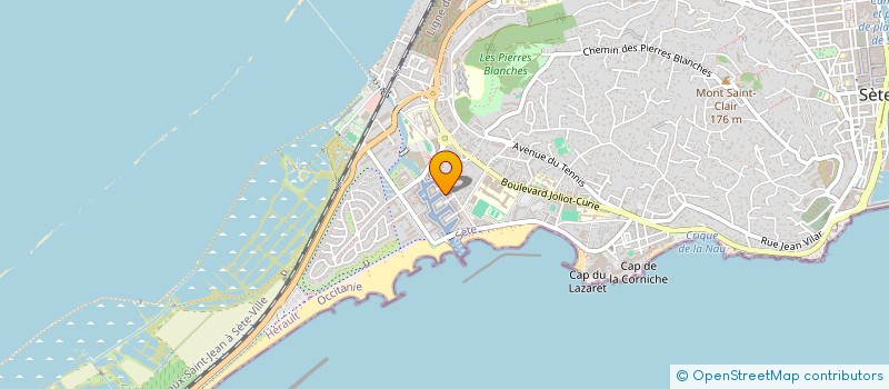 localisation de l'entreprise LE BATELEUR  SETE