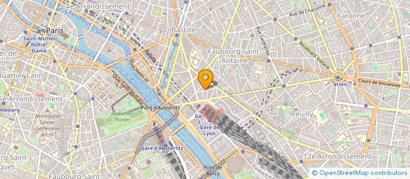 localisation de l'entreprise LE BATOU SERVICES à PARIS
