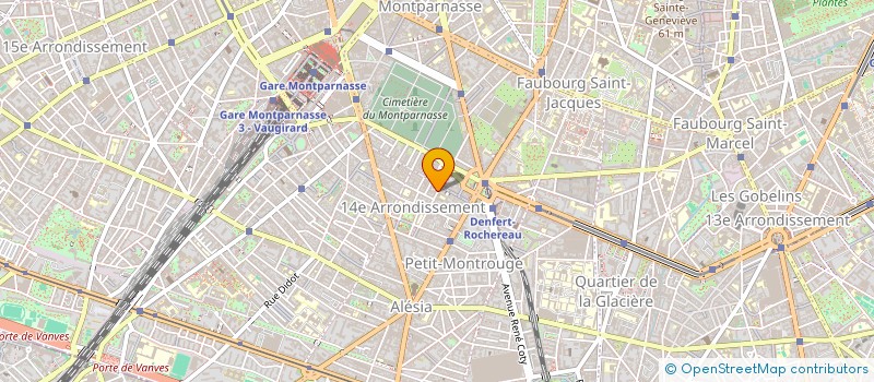 localisation de l'entreprise LE BAUDELAIRE  PARIS