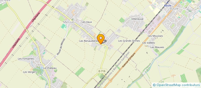 localisation de l'entreprise LE BAULE BIO à MESSAS