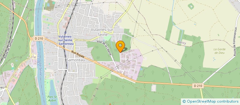 localisation de l'entreprise LE BAYOU  VULAINES-SUR-SEINE