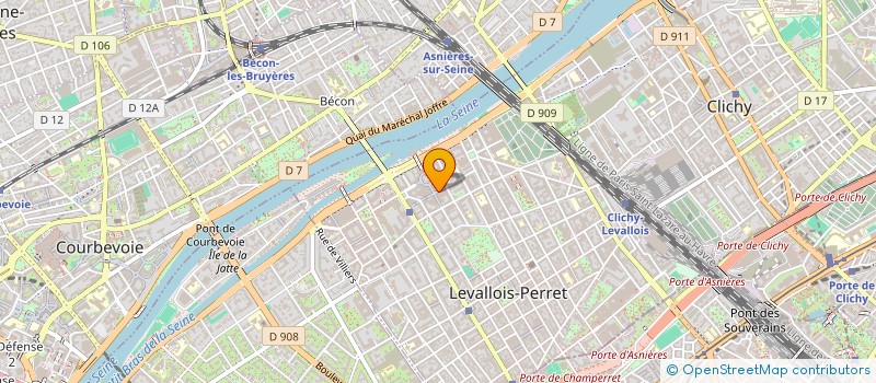localisation de l'entreprise LE BAZAR à LEVALLOIS-PERRET