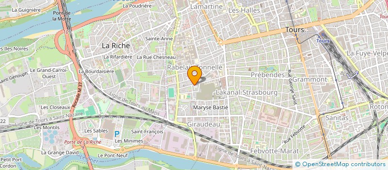localisation de l'entreprise LE BAZAR A VOIX à TOURS