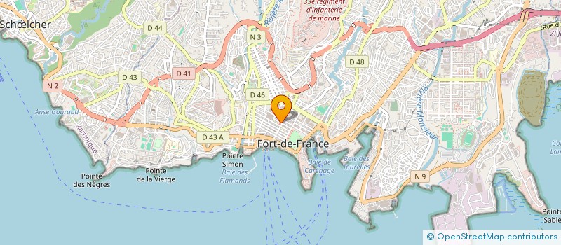 localisation de l'entreprise LE BAZAR DE KEV  FORT-DE-FRANCE