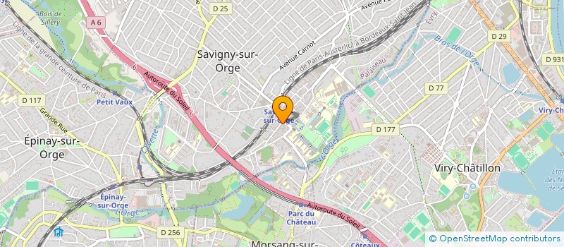 localisation de l'entreprise LE BAZLAMA à SAVIGNY-SUR-ORGE