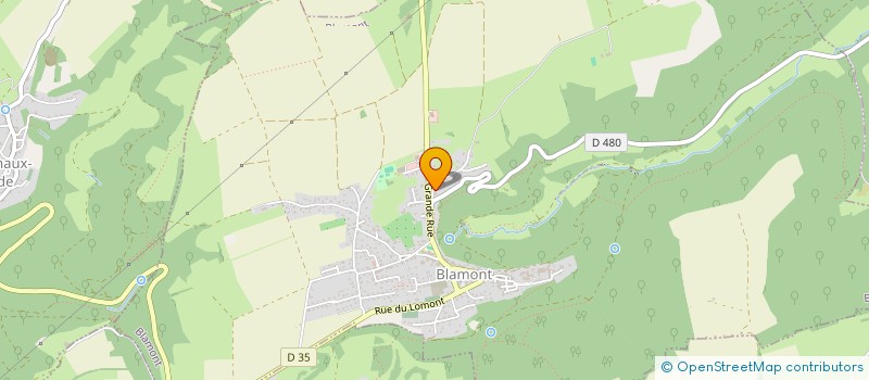 localisation de l'entreprise LE BEAL  BLAMONT