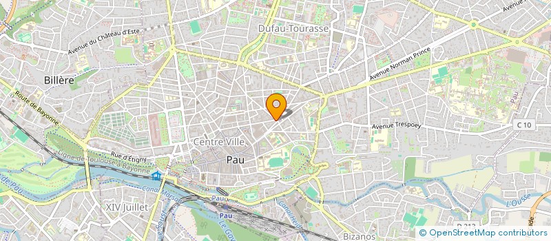 localisation de l'entreprise LE BEARNAIS à PAU