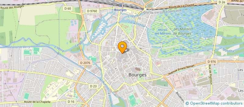 localisation de l'entreprise LE BEAU BAR  BOURGES