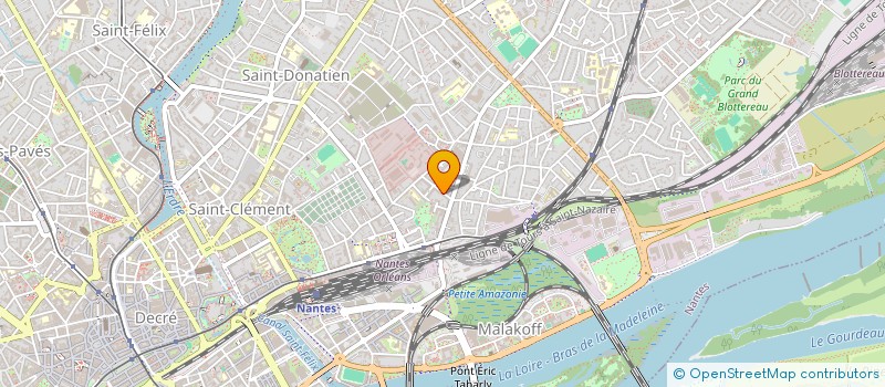 localisation de l'entreprise LE BEAU LEON  NANTES