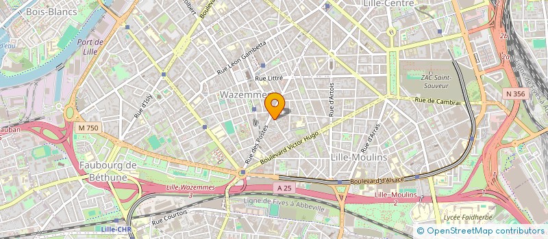 localisation de l'entreprise LE BEAU LIEU SOC à LILLE