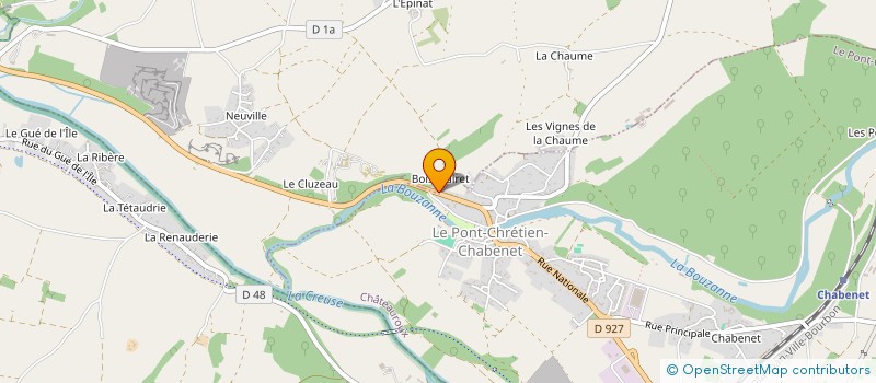 localisation de l'entreprise LE BEAU MEUBLE à CHASSENEUIL