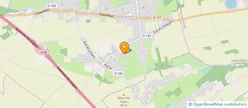 localisation de l'entreprise LE BEAU MONT  MAMETZ