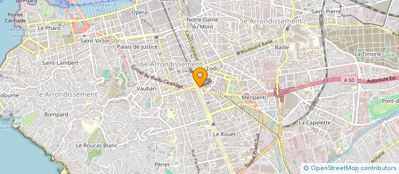 localisation de l'entreprise LE BEAU PAYS à MARSEILLE