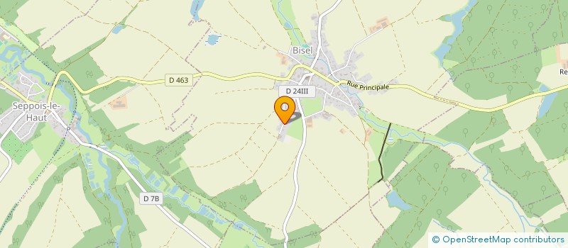 localisation de l'entreprise LE BEAU PAYSAGE  BISEL