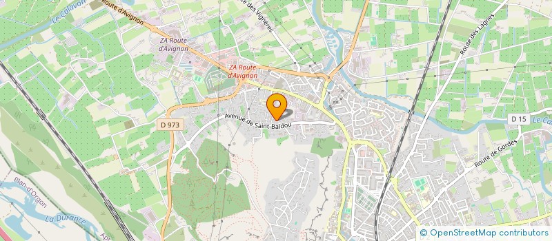 localisation de l'entreprise LE BEBE GOURMAND  CAVAILLON