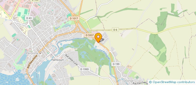 localisation de l'entreprise LE BEBERT TEAM à ESTREES-MONS