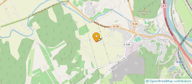 localisation de l'entreprise LE BEC FIN  ORGON