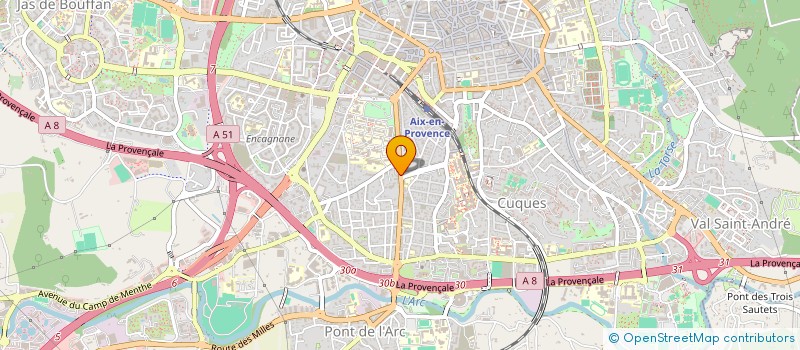 localisation de l'entreprise LE BEFORE à AIX-EN-PROVENCE