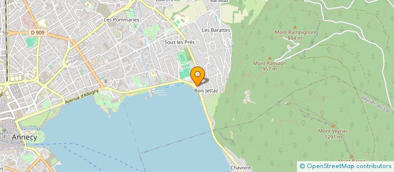 localisation de l'entreprise LE BEL ABRI à ANNECY