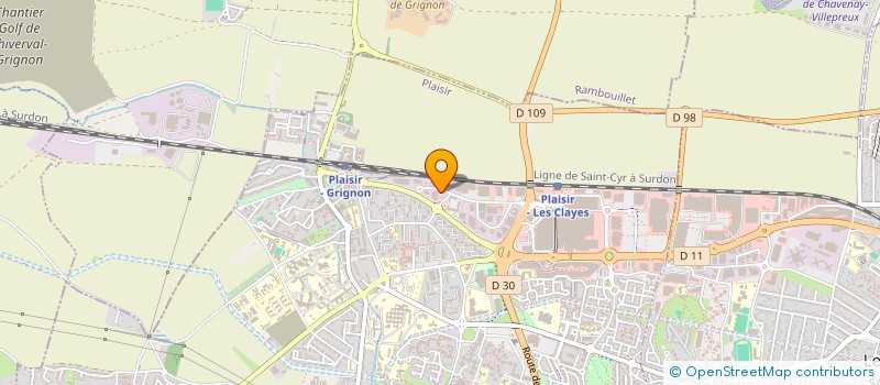 localisation de l'entreprise LE BEL ADO à PLAISIR