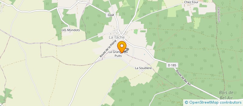 localisation de l'entreprise LE BEL AIR à SAINT-MARY
