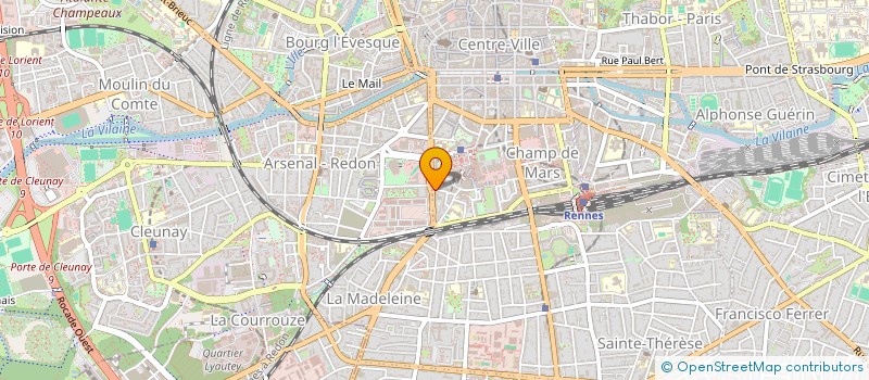localisation de l'entreprise LE BEL HASARD à RENNES