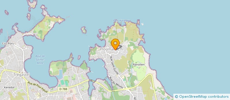 localisation de l'entreprise LE BELEM à PERROS-GUIREC