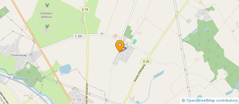 localisation de l'entreprise LE BELEM  ALLOUIS