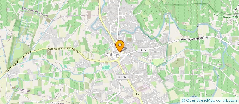 localisation de l'entreprise LE BELL  AUBIGNAN