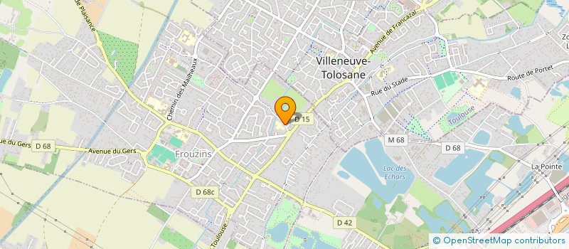 localisation de l'entreprise LE BELLAGIO  FROUZINS