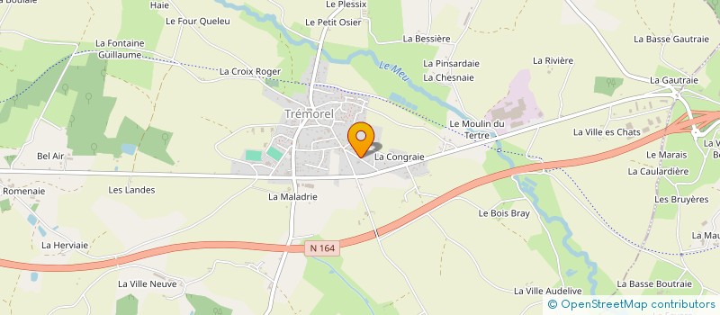 localisation de l'entreprise LE BELLEGO JEAN-PIERRE à SAINT-VRAN