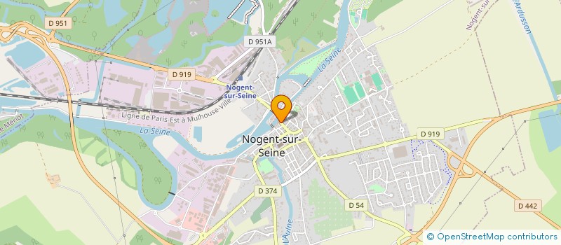 localisation de l'entreprise LE BELLEVUE à PROVINS