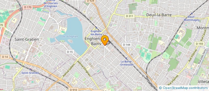 localisation de l'entreprise LE BELLEVUE  MONTMORENCY