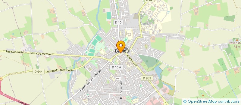 localisation de l'entreprise LE BELLEVUE à BAILLEUL