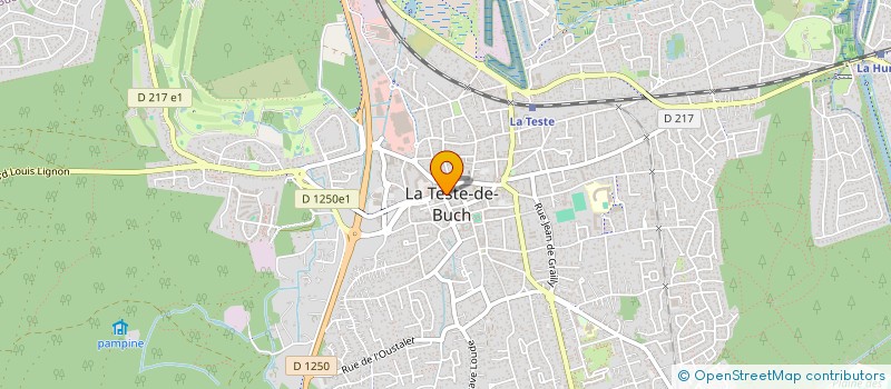 localisation de l'entreprise LE BELLOTA à LA TESTE-DE-BUCH