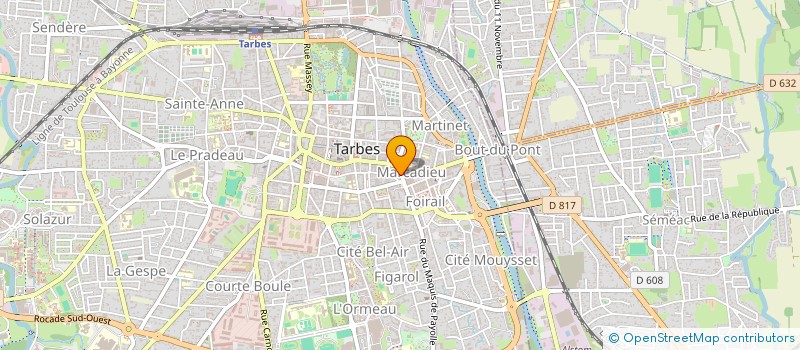 localisation de l'entreprise LE BELON  TARBES