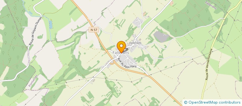 localisation de l'entreprise LE BELSIR  LES PREMIERS SAPINS