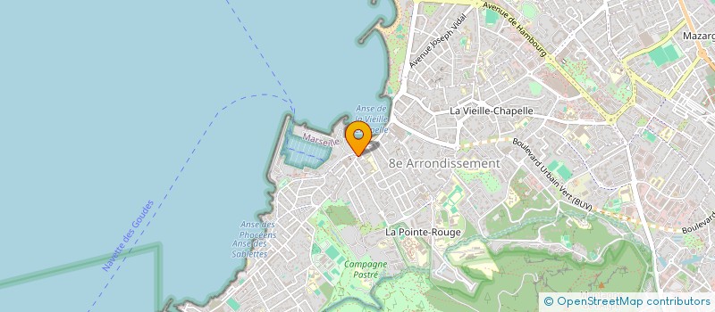 localisation de l'entreprise LE BELUGA à MARSEILLE