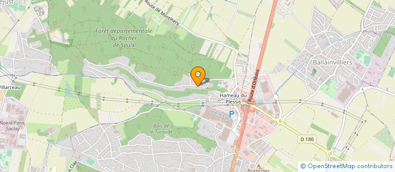 localisation de l'entreprise LE BELVEDERE  SAULX-LES-CHARTREUX