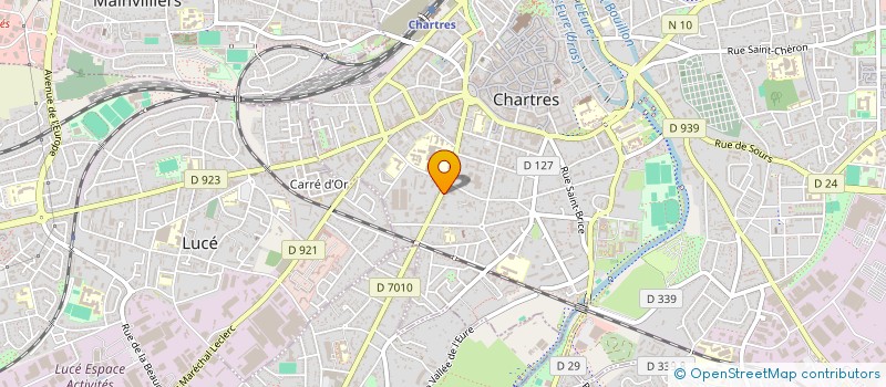 localisation de l'entreprise LE BELVEDERE à CHARTRES