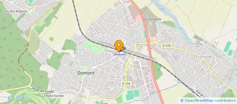 localisation de l'entreprise LE BEM'S à DOMONT