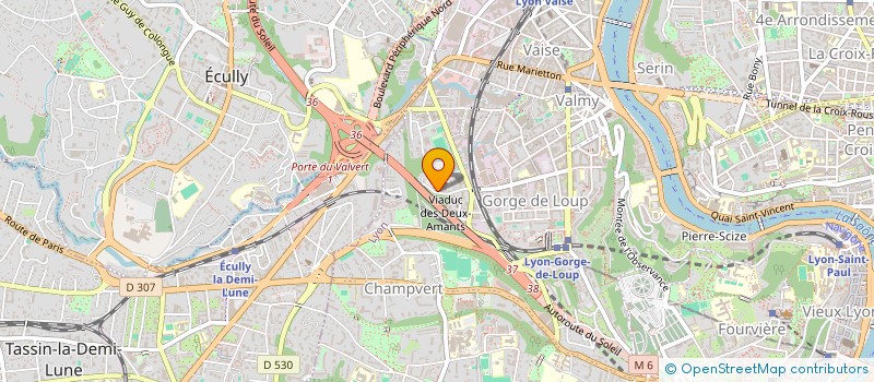 localisation de l'entreprise LE BENDO  LYON