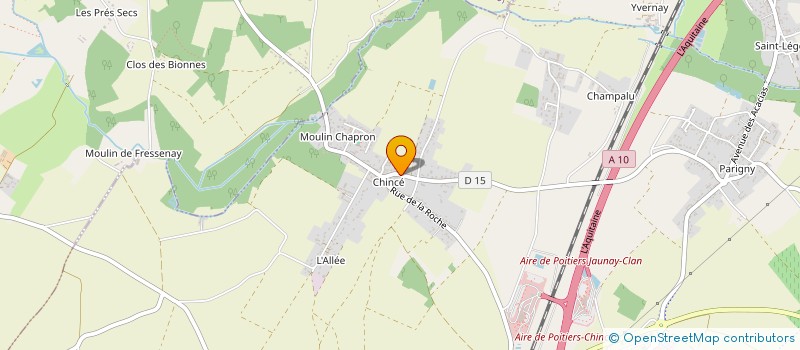 localisation de l'entreprise LE BENITO  JAUNAY-MARIGNY