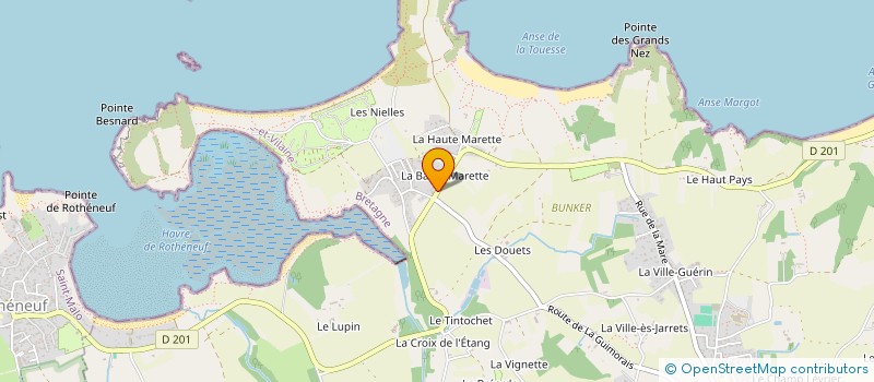 localisation de l'entreprise LE BENJ à SAINT-COULOMB
