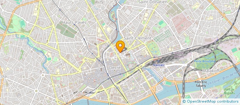 localisation de l'entreprise LE BENYNCO à NANTES