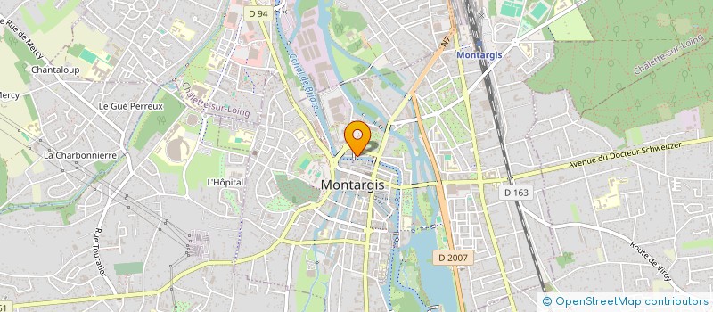 localisation de l'entreprise LE BERBERE  MONTARGIS