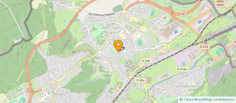 localisation de l'entreprise LE BERBERE  MONT-SAINT-MARTIN