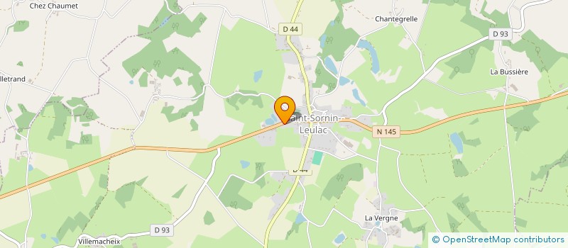 localisation de l'entreprise LE BERCAIL à SAINT-SORNIN-LEULAC