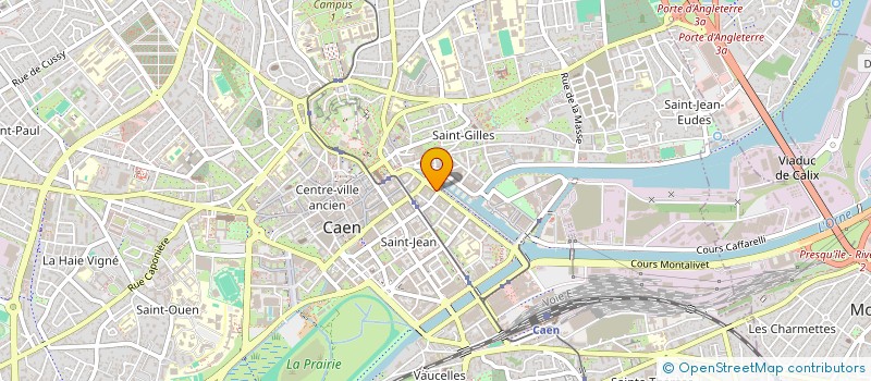 localisation de l'entreprise LE BERCAIL à CAEN