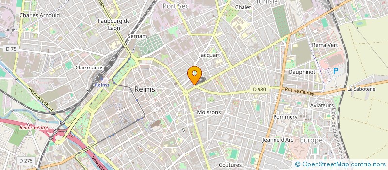 localisation de l'entreprise LE BERCAIL  REIMS